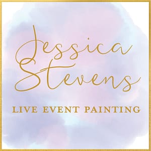 live wedding painting